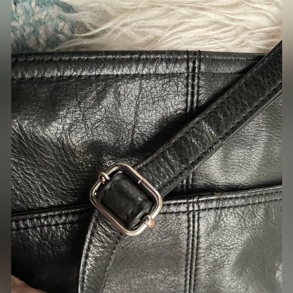 Margot Lorna Genuine Leather Crossbody Bag In Black - Picture 8 of 8